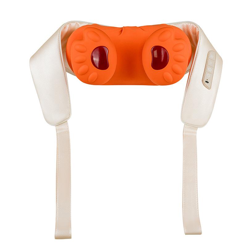 Shiatsu Neck And Shoulder Massager with LED Red Light Kneading Spine Back Muscle Relaxer for Home Use Shoulder Massage Shawl помаранчевий
Shiatsu Neck And Shoulder Massager with LED Red Light Kneading Spine Back Muscle Relaxer for Home Use Shoulder Massage Shawl помаранчевий