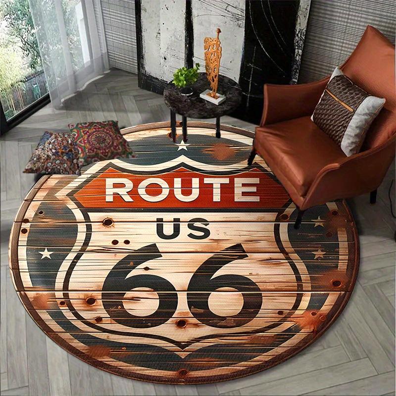 Круглый фланелевый коврик Route 66 - Высококачественный нескользящий коврик для кресла питомца, Подарок на День матери, Свадебный подарок для спальни, гостиной, Декор для дома Diameter 60cm
Круглый фланелевый коврик Route 66 - Высококачественный нескользящий коврик для кресла питомца, Подарок на День матери, Свадебный подарок для спальни, гостиной, Декор для дома Diameter 60cm