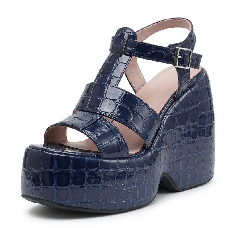 Krazing Pot Polyurethane Mules Summer Size 43 Size 42 Women Platform Women Round Toe buckle straps Street Wear Waterproof Sandals 34 синий
Krazing Pot Polyurethane Mules Summer Size 43 Size 42 Women Platform Women Round Toe buckle straps Street Wear Waterproof Sandals 34 синий