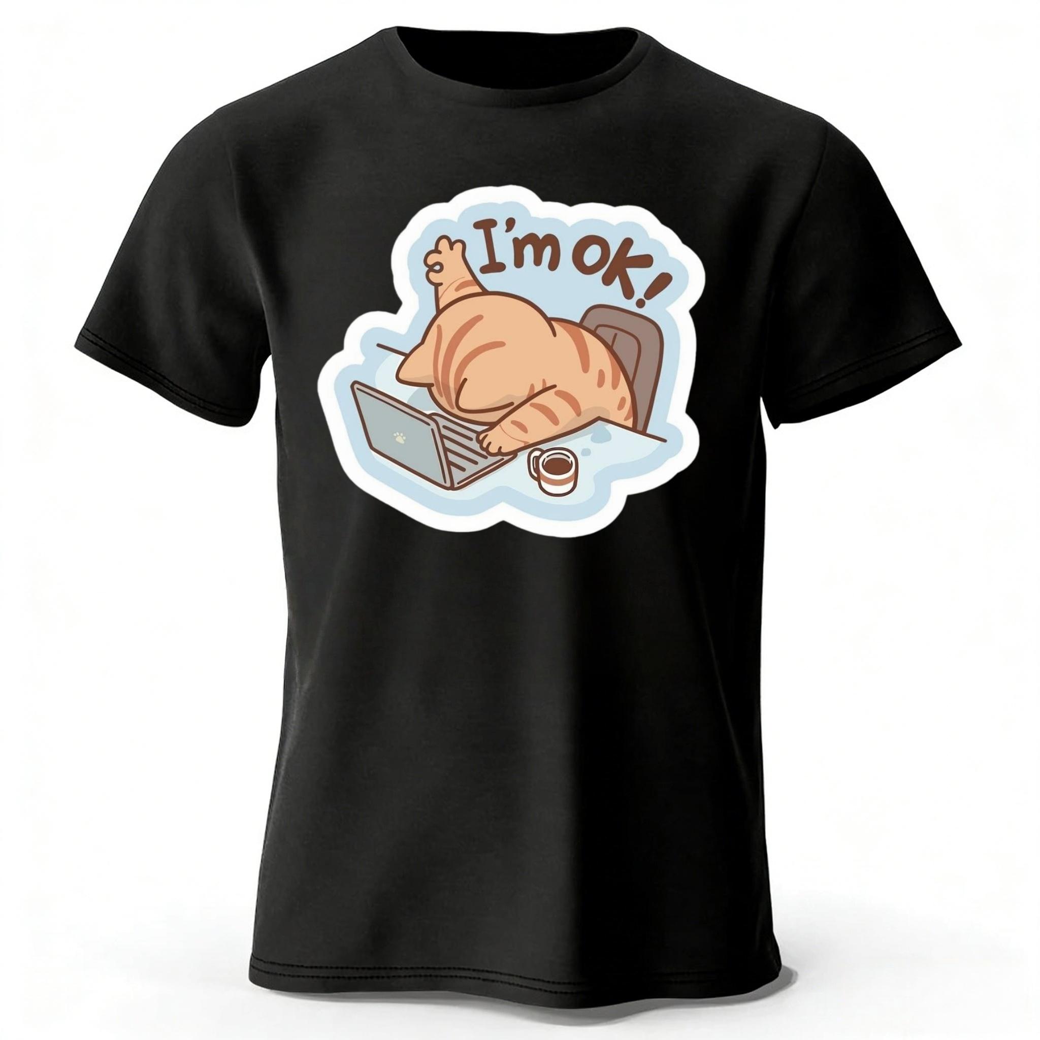 I Work Very Well Creative Printed Pure Cotton Short Sleeved Mens Running Sports Comfortable Top Plus Size Loose Sports Tshirt M
I Work Very Well Creative Printed Pure Cotton Short Sleeved Mens Running Sports Comfortable Top Plus Size Loose Sports Tshirt M