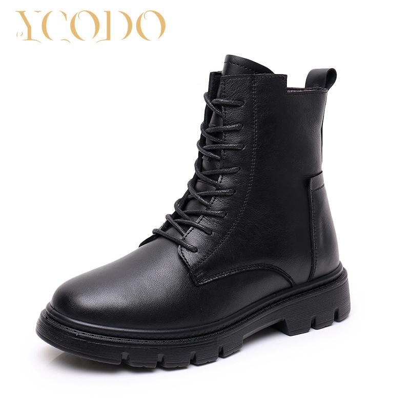 Женская обувь, кожаные ботинки Martens, осенне-зимние кожаные хлопчатобумажные сапоги с плюшевой подкладкой
Женская обувь, кожаные ботинки Martens, осенне-зимние кожаные хлопчатобумажные сапоги с плюшевой подкладкой
