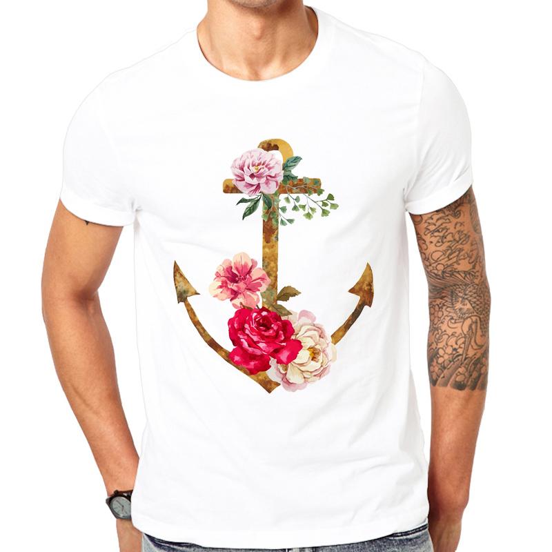 High quality custom t-shirt 2019 Summer T shirt Men Tops Tees Short Sleeve Flowers anchor Print Tshirt Funny T-shirt man Clothes 4XL
High quality custom t-shirt 2019 Summer T shirt Men Tops Tees Short Sleeve Flowers anchor Print Tshirt Funny T-shirt man Clothes 4XL