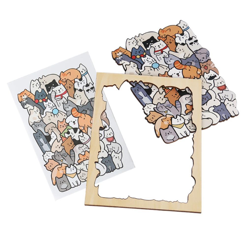 Cat Cartoon Shape Puzzles Wooden Animal Shape Puzzles Creative Animal Jigsaw Puzzles Kids Gifts panda
Cat Cartoon Shape Puzzles Wooden Animal Shape Puzzles Creative Animal Jigsaw Puzzles Kids Gifts panda