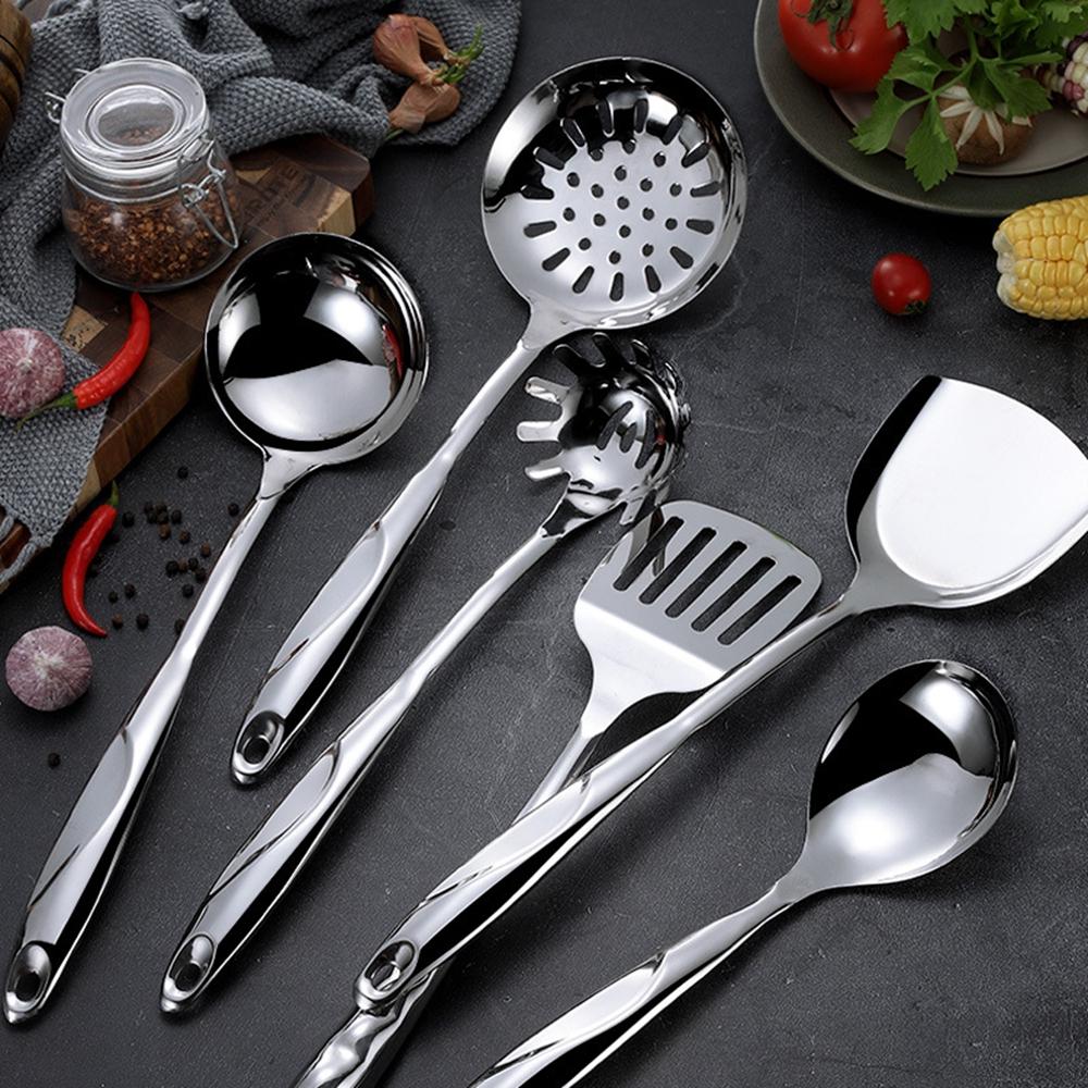 Steel Soup Spoon Spaghetti Shovel Spatula Cookware Kitchenware Kitchen Utensils Pasta Server rice spoon
Steel Soup Spoon Spaghetti Shovel Spatula Cookware Kitchenware Kitchen Utensils Pasta Server rice spoon