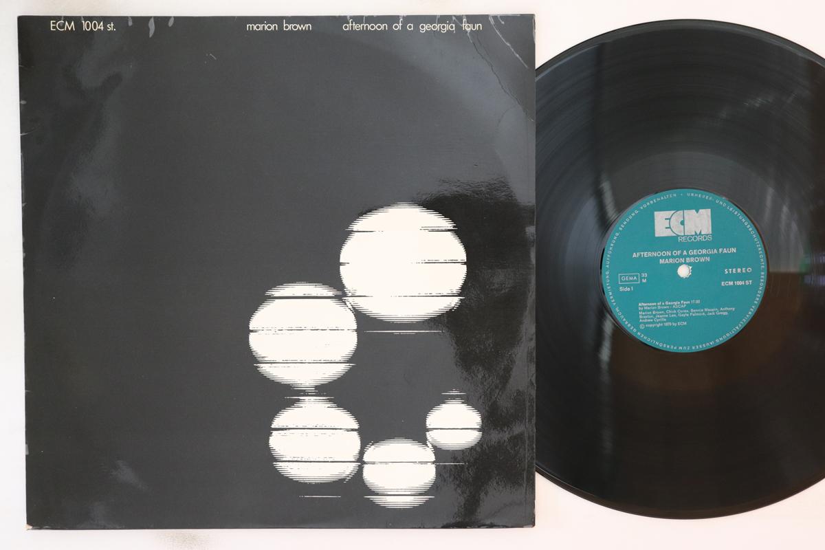 LP Record MARION BROWN - Afternoon Of A Georgia Faun ECM1004ST ECM 1970 Japan Jazz Used
LP Record MARION BROWN - Afternoon Of A Georgia Faun ECM1004ST ECM 1970 Japan Jazz Used