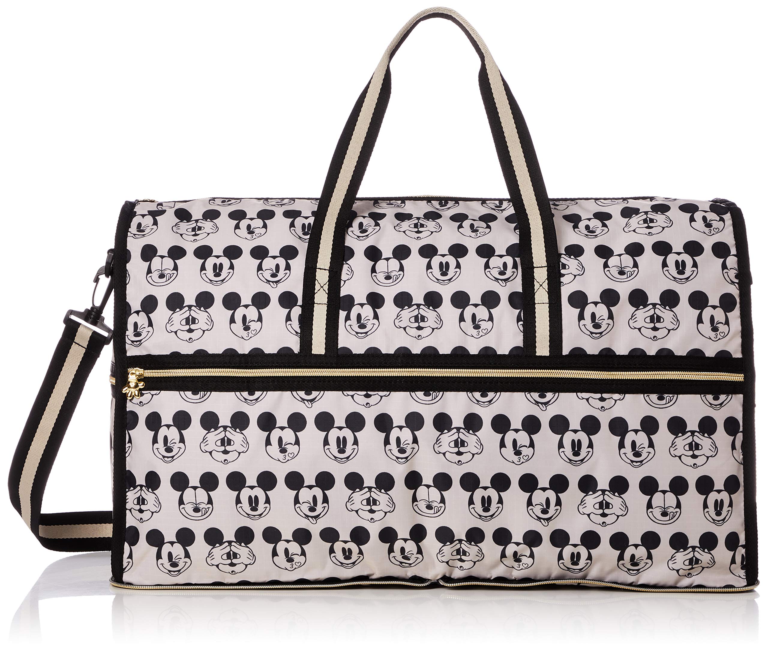 Hapitas Foldable Boston Bag (Large) Carry-On Compatible, Disney Mickey Mouse Face, Black (H0004-DN)
Hapitas Foldable Boston Bag (Large) Carry-On Compatible, Disney Mickey Mouse Face, Black (H0004-DN)