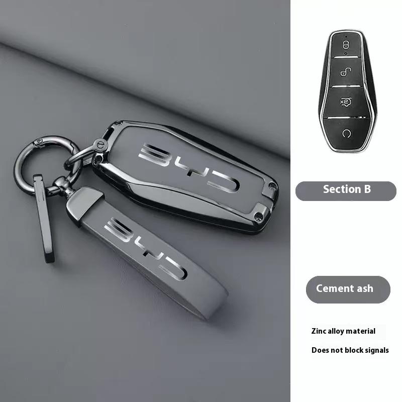 Zinc alloy car key case, suitable for BYD Atto 3 Han EV Dolphin Lied Tang DM Qin PLUS Song Pro MAX Yuan car key protection case
Zinc alloy car key case, suitable for BYD Atto 3 Han EV Dolphin Lied Tang DM Qin PLUS Song Pro MAX Yuan car key protection case