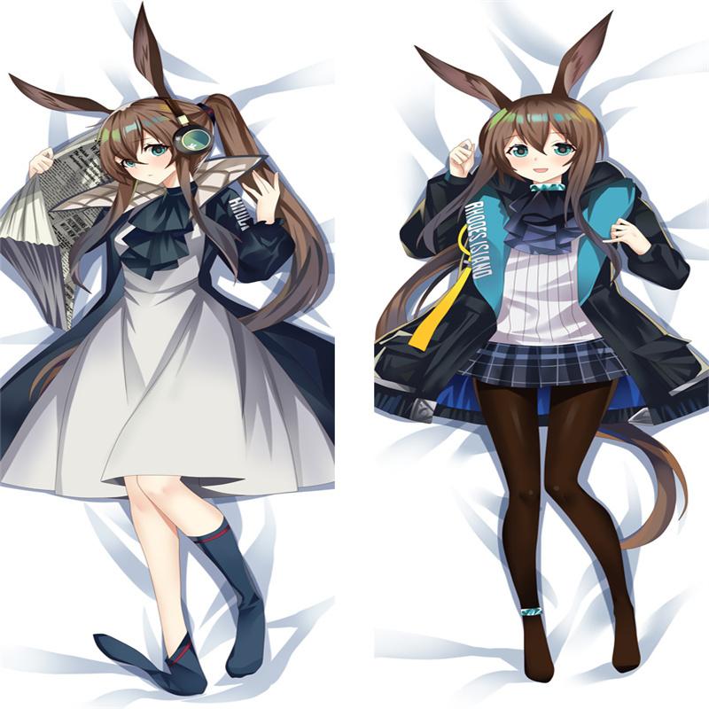 60x180 см игра Arknights Amiya Dakimakura двусторонняя обнимающая наволочка для тела отаку, постельные принадлежности, наволочки, чехол для подушки в стиле аниме
60x180 см игра Arknights Amiya Dakimakura двусторонняя обнимающая наволочка для тела отаку, постельные принадлежности, наволочки, чехол для подушки в стиле аниме