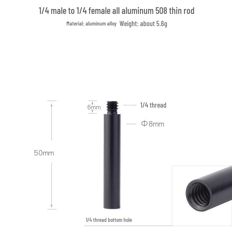 Mobile Live Streaming Tripod Mount with 1/4 Ball Head & 3/8 to 5/8 Screw Extension Rod for Microphone Stand
Mobile Live Streaming Tripod Mount with 1/4 Ball Head & 3/8 to 5/8 Screw Extension Rod for Microphone Stand