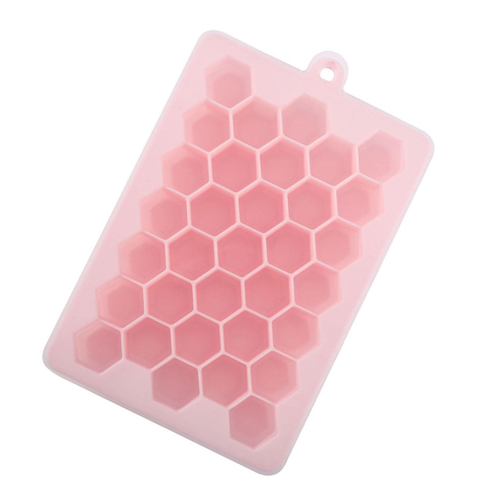 33 Grid Ices Cube Tray with Lid Easily Release Ices Cube Molds Food Grade Silicone Ices Maker Mold Easily Clean розовый
33 Grid Ices Cube Tray with Lid Easily Release Ices Cube Molds Food Grade Silicone Ices Maker Mold Easily Clean розовый