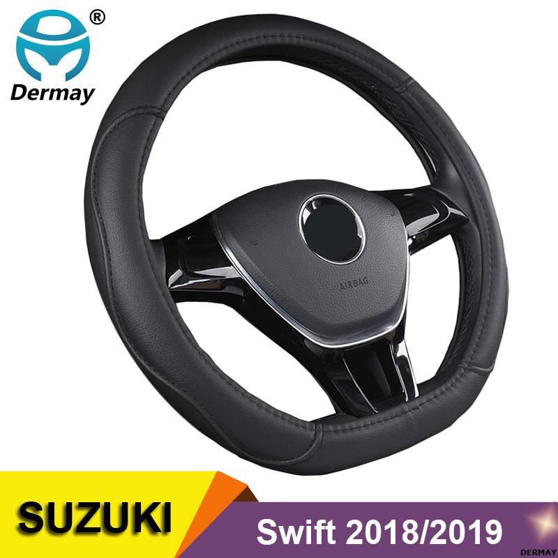 D-образный автомобильный чехол на руль Volant из искусственной кожи для Suzuki Swift 2018 2019 оплетка на руле авто
D-образный автомобильный чехол на руль Volant из искусственной кожи для Suzuki Swift 2018 2019 оплетка на руле авто