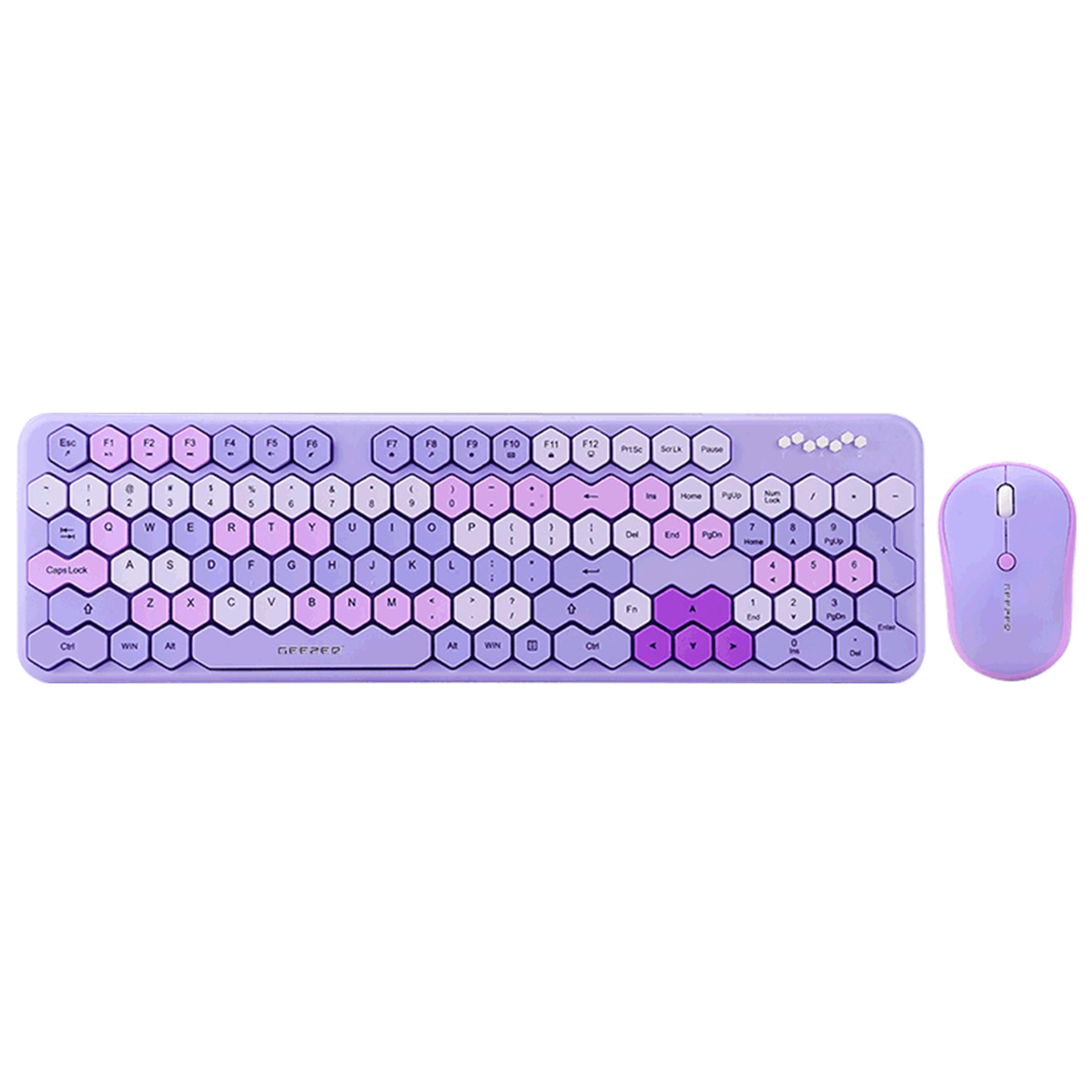 Эргономичная 2.4G беспроводная бесшумная клавиатура мышь Combo 105 клавиш Honeycomb Keycaps Беспроводная клавиатура мышь набор для настольного компьютера/ноутбука
Эргономичная 2.4G беспроводная бесшумная клавиатура мышь Combo 105 клавиш Honeycomb Keycaps Беспроводная клавиатура мышь набор для настольного компьютера/ноутбука