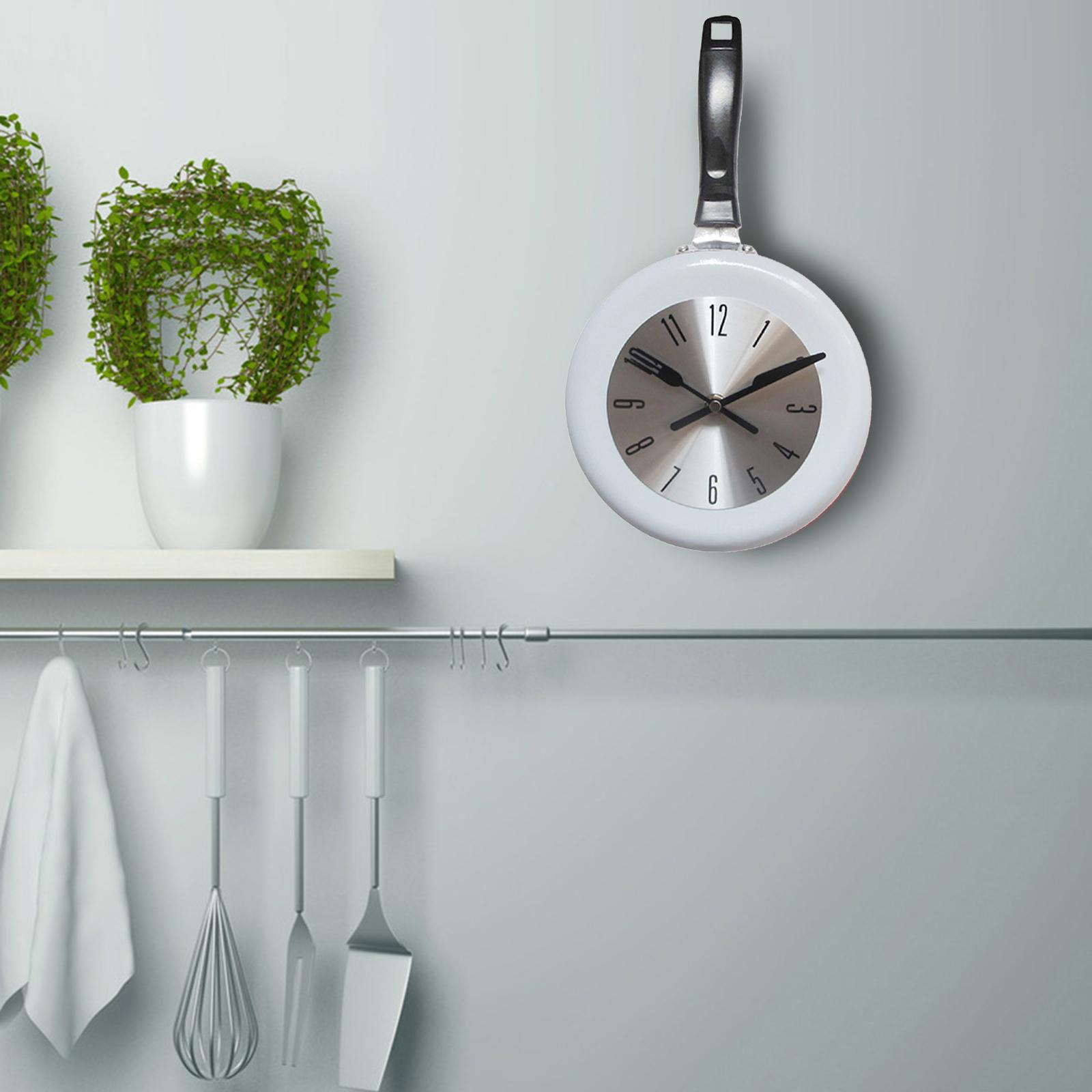 Unique Kitchen Wall Clock 8 Inch Metal Frying Pan Home Kitchen Decoration белый
Unique Kitchen Wall Clock 8 Inch Metal Frying Pan Home Kitchen Decoration белый