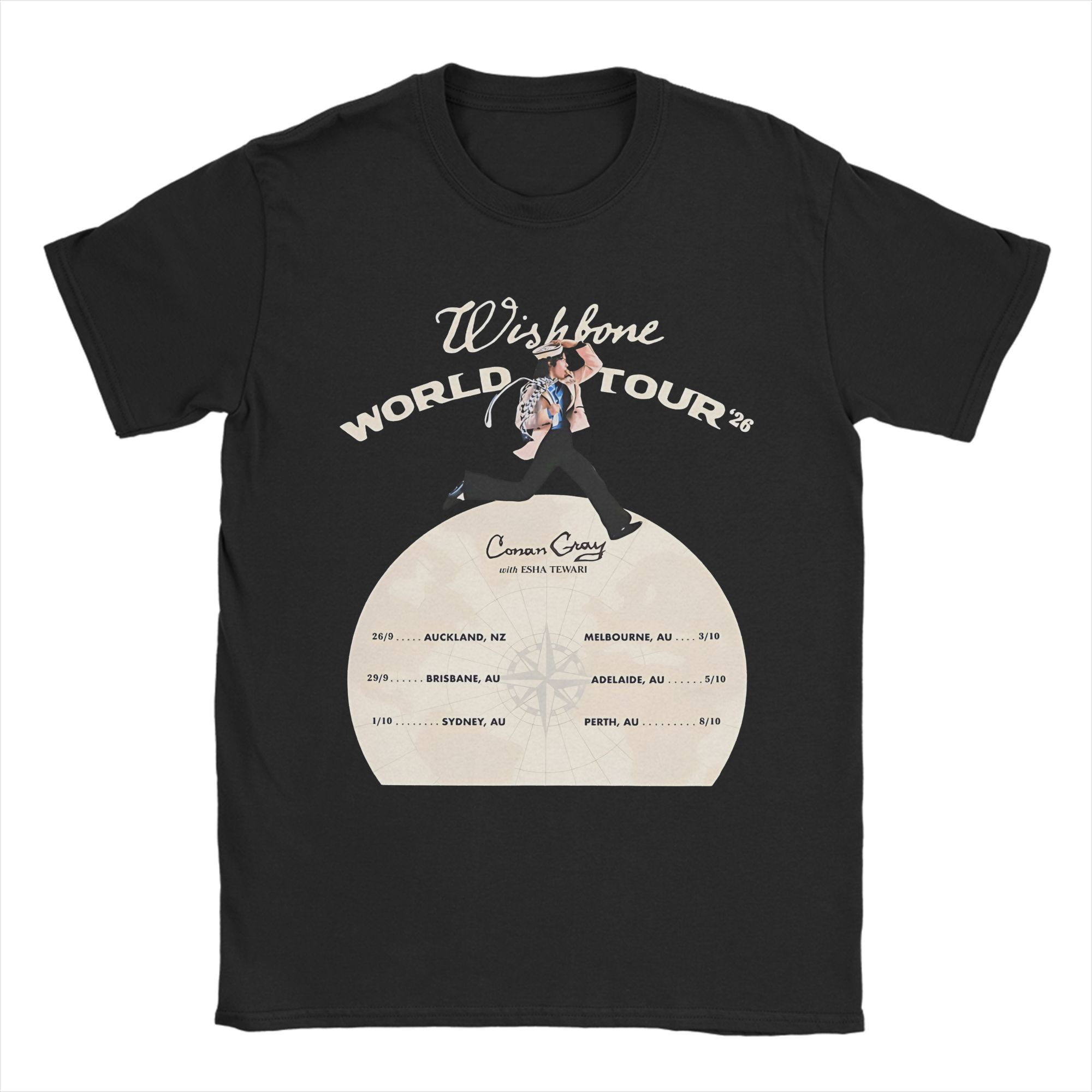 Футболки Conan Gray Wishbone World Tour Мужские Хлопковые Топы Смешные С Круглым Вырезом С Коротким Рукавом S
Футболки Conan Gray Wishbone World Tour Мужские Хлопковые Топы Смешные С Круглым Вырезом С Коротким Рукавом S