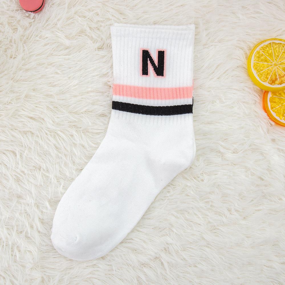 Women s Mid-calf Socks for All Four Seasons in Pink, Trendy and Versatile, Long Letter Student Socks for Autumn and Winter 1 pair
Women s Mid-calf Socks for All Four Seasons in Pink, Trendy and Versatile, Long Letter Student Socks for Autumn and Winter 1 pair