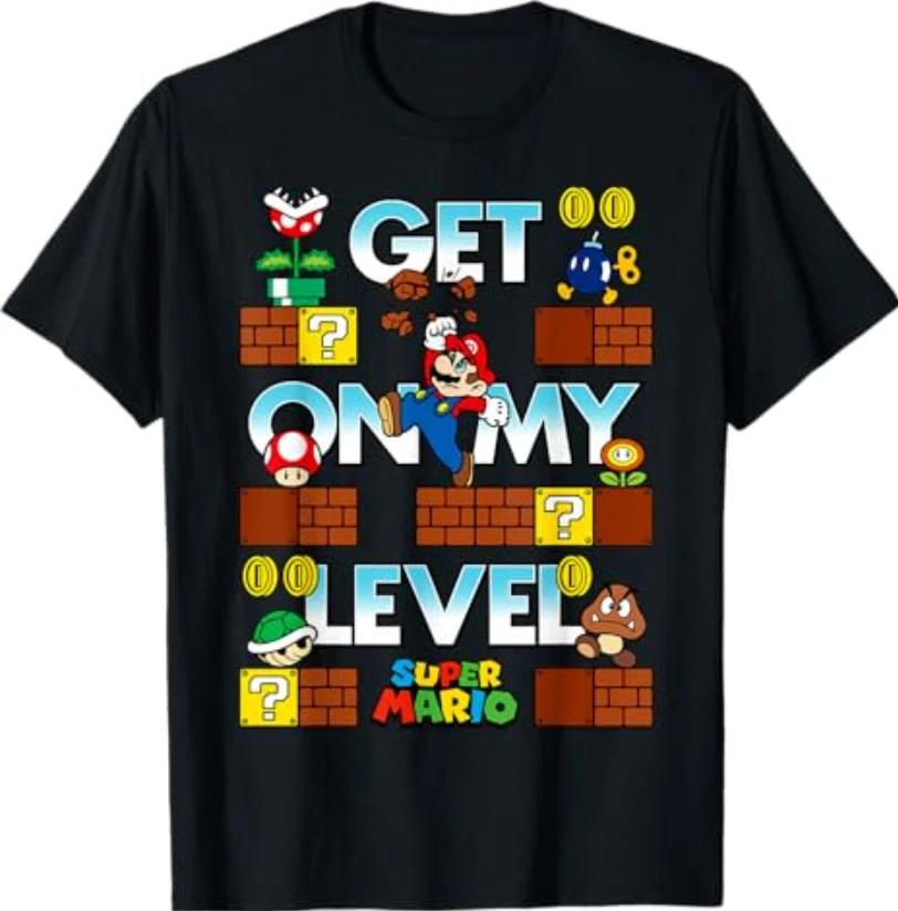 Супер Марио Get On My Level Постер Игрового Процесса Футболка 3XL
Супер Марио Get On My Level Постер Игрового Процесса Футболка 3XL