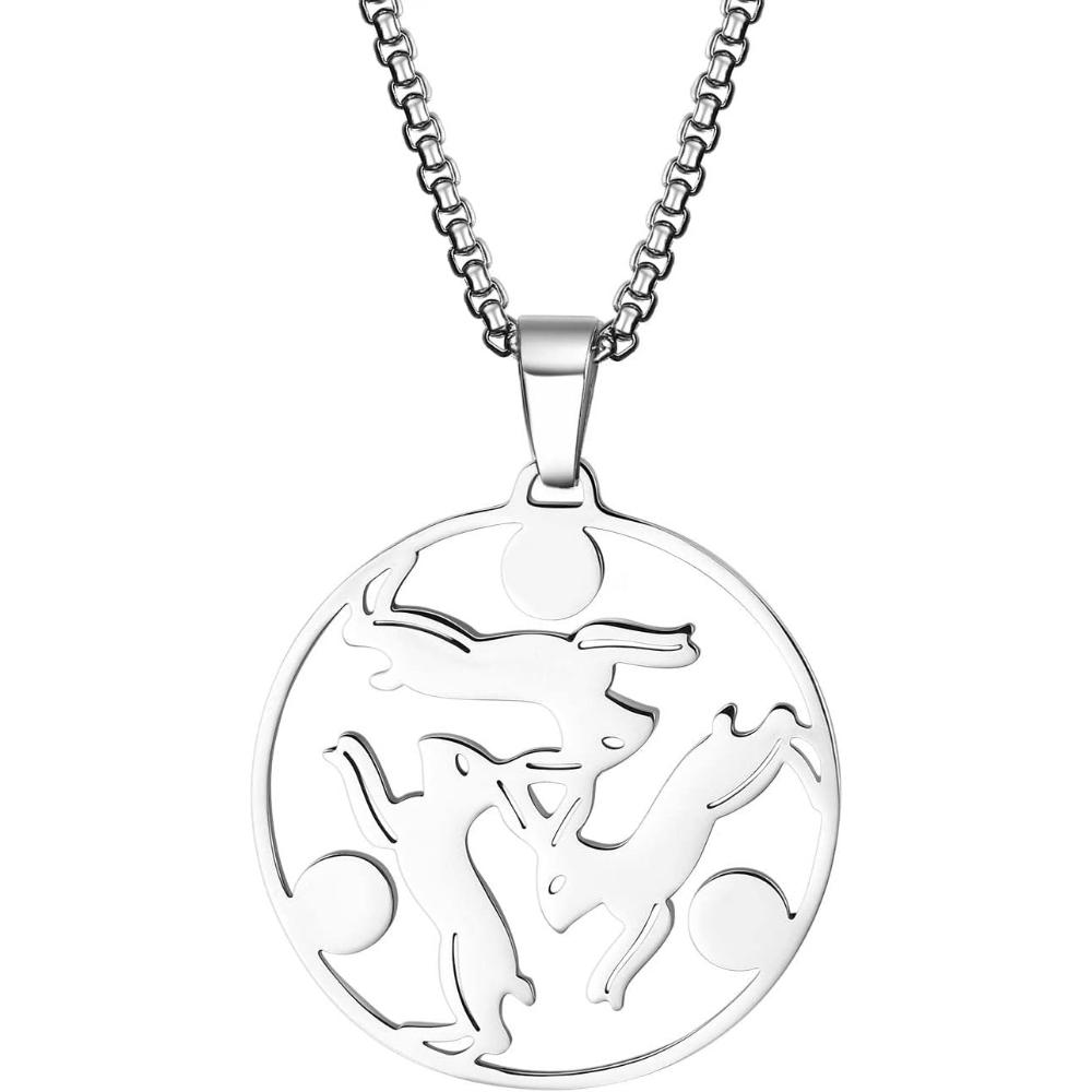 Talisman Of Protection Good Luck Wealth Seal Of Solomon Stainless Steel Necklaces Pendants Women Men Jewelry срібний
Talisman Of Protection Good Luck Wealth Seal Of Solomon Stainless Steel Necklaces Pendants Women Men Jewelry срібний