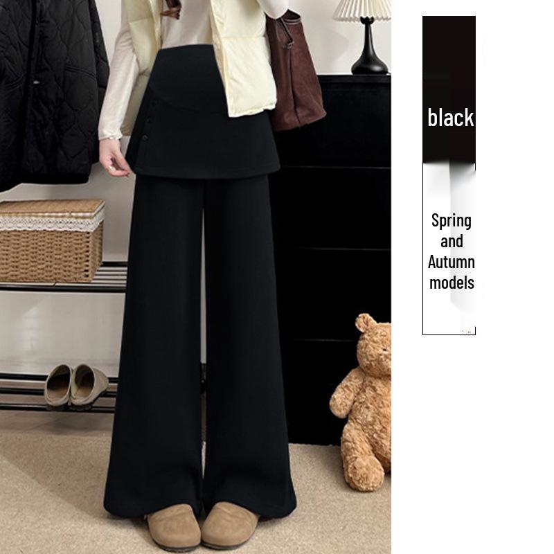 Fleece-Lined Maternity Pants, Wide-Leg, Autumn/Winter 2026, Fashionable Slimming Style, Straight-Leg Faux Two-Piece with Butt Coverage. M
Fleece-Lined Maternity Pants, Wide-Leg, Autumn/Winter 2026, Fashionable Slimming Style, Straight-Leg Faux Two-Piece with Butt Coverage. M