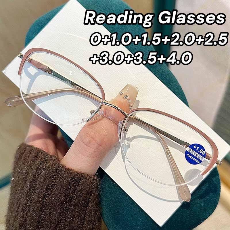 Woman Fashion Cat Eye Reading Glasses Men Blue Light Blocking Computer Office Eyewear Metal Small Frame Eyeglasses Diopter 0 рожевий
Woman Fashion Cat Eye Reading Glasses Men Blue Light Blocking Computer Office Eyewear Metal Small Frame Eyeglasses Diopter 0 рожевий