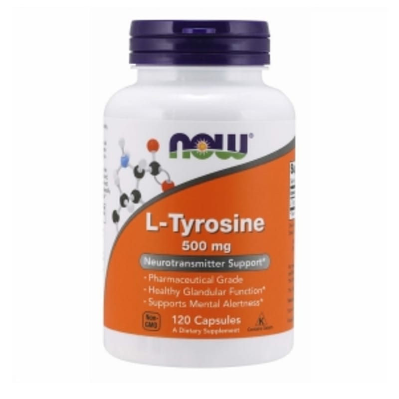 Now Foods L-Tyrosin 500 mg, 120 Capsules
Now Foods L-Tyrosin 500 mg, 120 Capsules