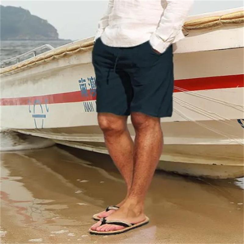 Men s Cotton-Linen Summer Shorts with Slanted Pockets, Drawstring Waistband, Solid Colour, Comfortable and Breathable 5XL
Men s Cotton-Linen Summer Shorts with Slanted Pockets, Drawstring Waistband, Solid Colour, Comfortable and Breathable 5XL