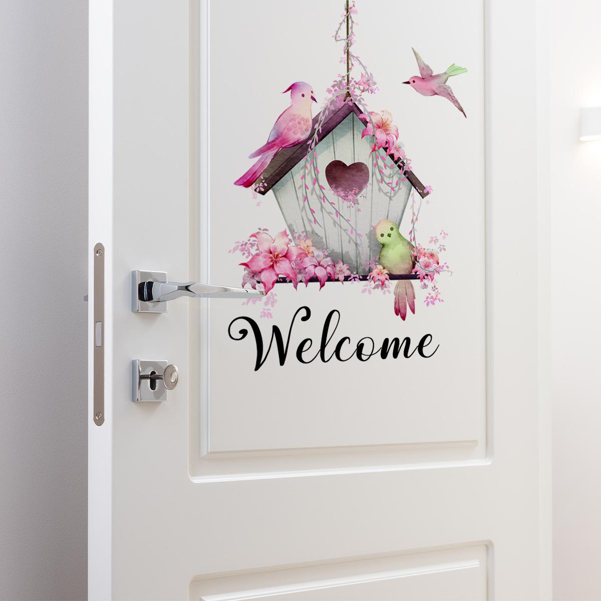MS2290-KQEnglishwelcomeНаклейка на стену в виде клетки для птиц, фоновая наклейка на стену гостиной, украшение дома, настенная самоклеящаяся
MS2290-KQEnglishwelcomeНаклейка на стену в виде клетки для птиц, фоновая наклейка на стену гостиной, украшение дома, настенная самоклеящаяся