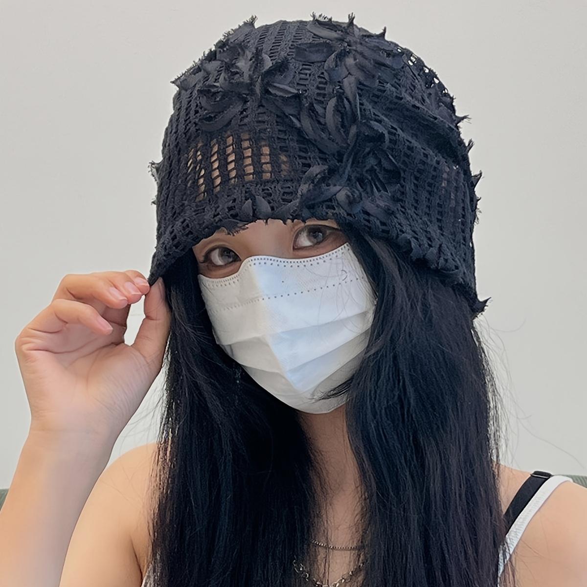 Women Summer Sun Hat Handmade Crochet Hat Hollow Mesh Beanie French Style Floral Bohemian Slouchy Hat Lightweight Breathable Beach Skull Cap 1 piece pack чорний
Women Summer Sun Hat Handmade Crochet Hat Hollow Mesh Beanie French Style Floral Bohemian Slouchy Hat Lightweight Breathable Beach Skull Cap 1 piece pack чорний