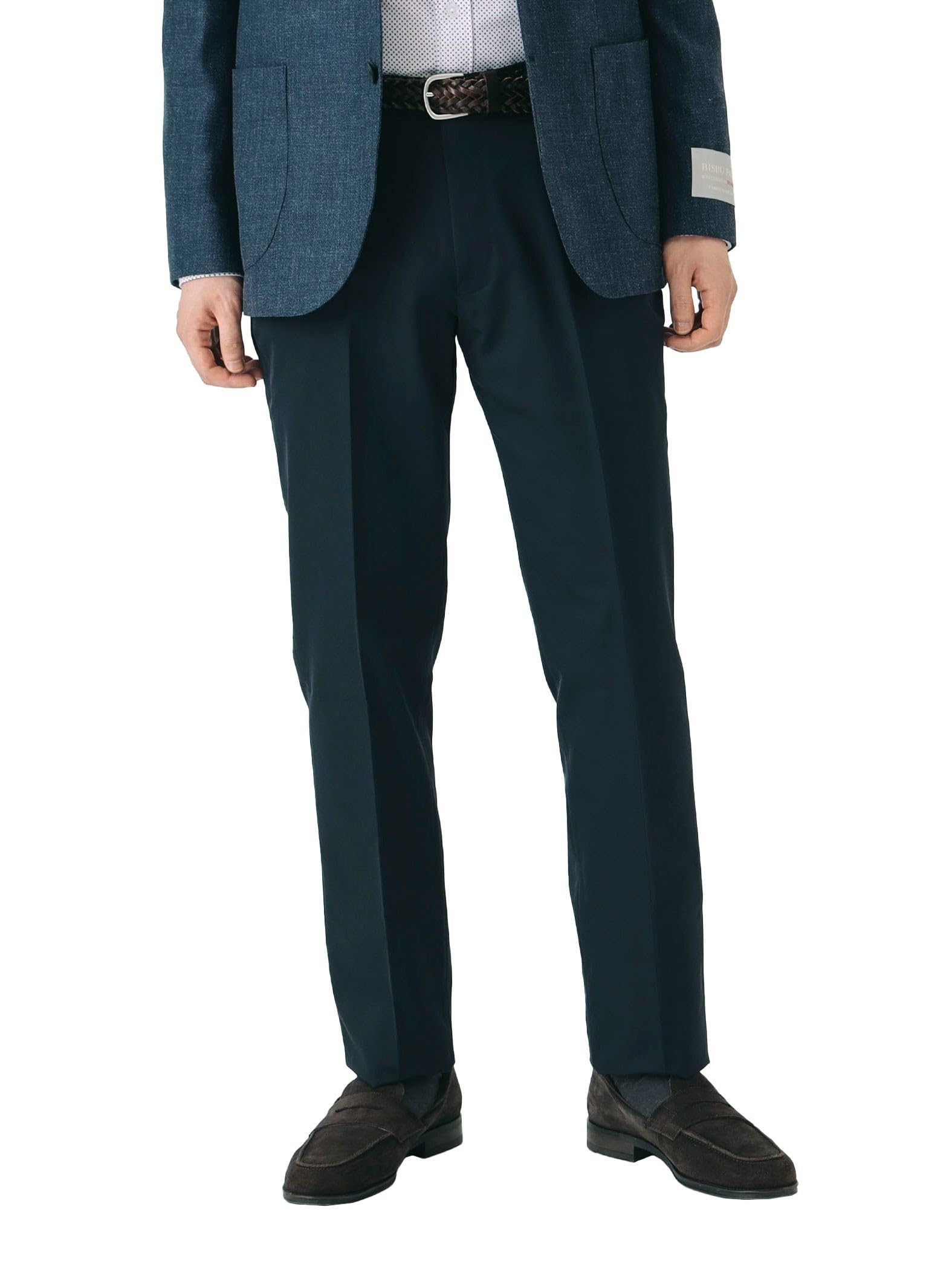 Beams Heart Men s Navy Twill SOLOTEX® Slacks (S-XL)
Beams Heart Men s Navy Twill SOLOTEX® Slacks (S-XL)