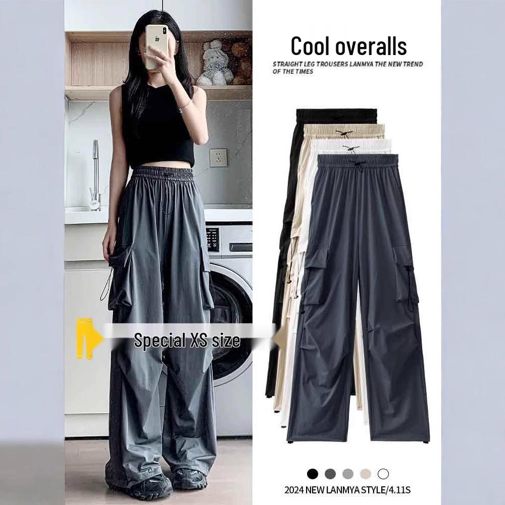 Women s Petite Quick-Dry Cargo Joggers - Summer Wide-Leg Loose Fit Pants 2XL (recommended for 126-145 lbs)
Women s Petite Quick-Dry Cargo Joggers - Summer Wide-Leg Loose Fit Pants 2XL (recommended for 126-145 lbs)