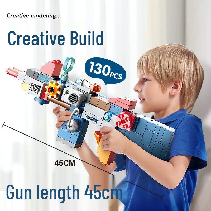 Feile Large Particle Battle Gun Model Assembly Blocks - Creative Educational Toy for Boys
Feile Large Particle Battle Gun Model Assembly Blocks - Creative Educational Toy for Boys