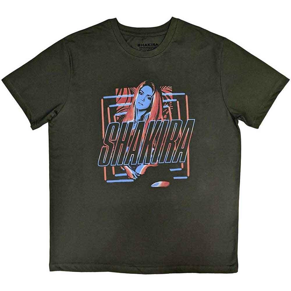 Shakira Squares and Logo T-Shirt Green New Unisex T-Shirt S
Shakira Squares and Logo T-Shirt Green New Unisex T-Shirt S