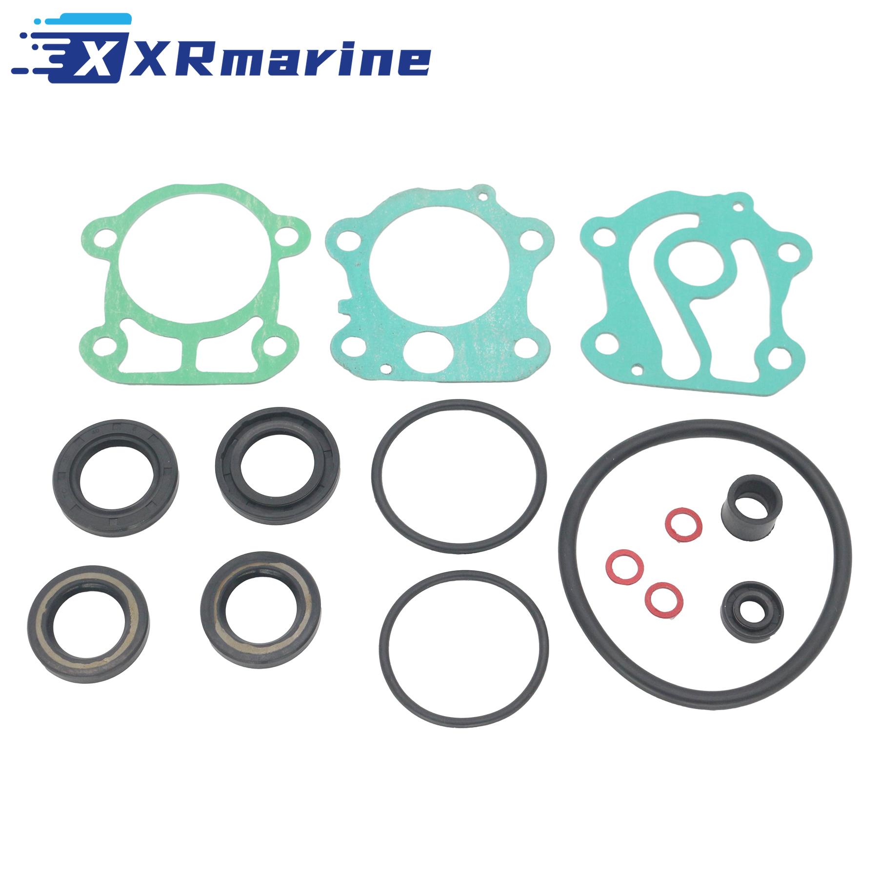 6H3-W0001-C1 Lower Unit Gasket Seal Kit Compatible with Yamaha Outboard 2 Stroke P60 E60 C70 60 70 HP Engines 6H3-W0001-21 6H3-W0001-21
6H3-W0001-C1 Lower Unit Gasket Seal Kit Compatible with Yamaha Outboard 2 Stroke P60 E60 C70 60 70 HP Engines 6H3-W0001-21 6H3-W0001-21