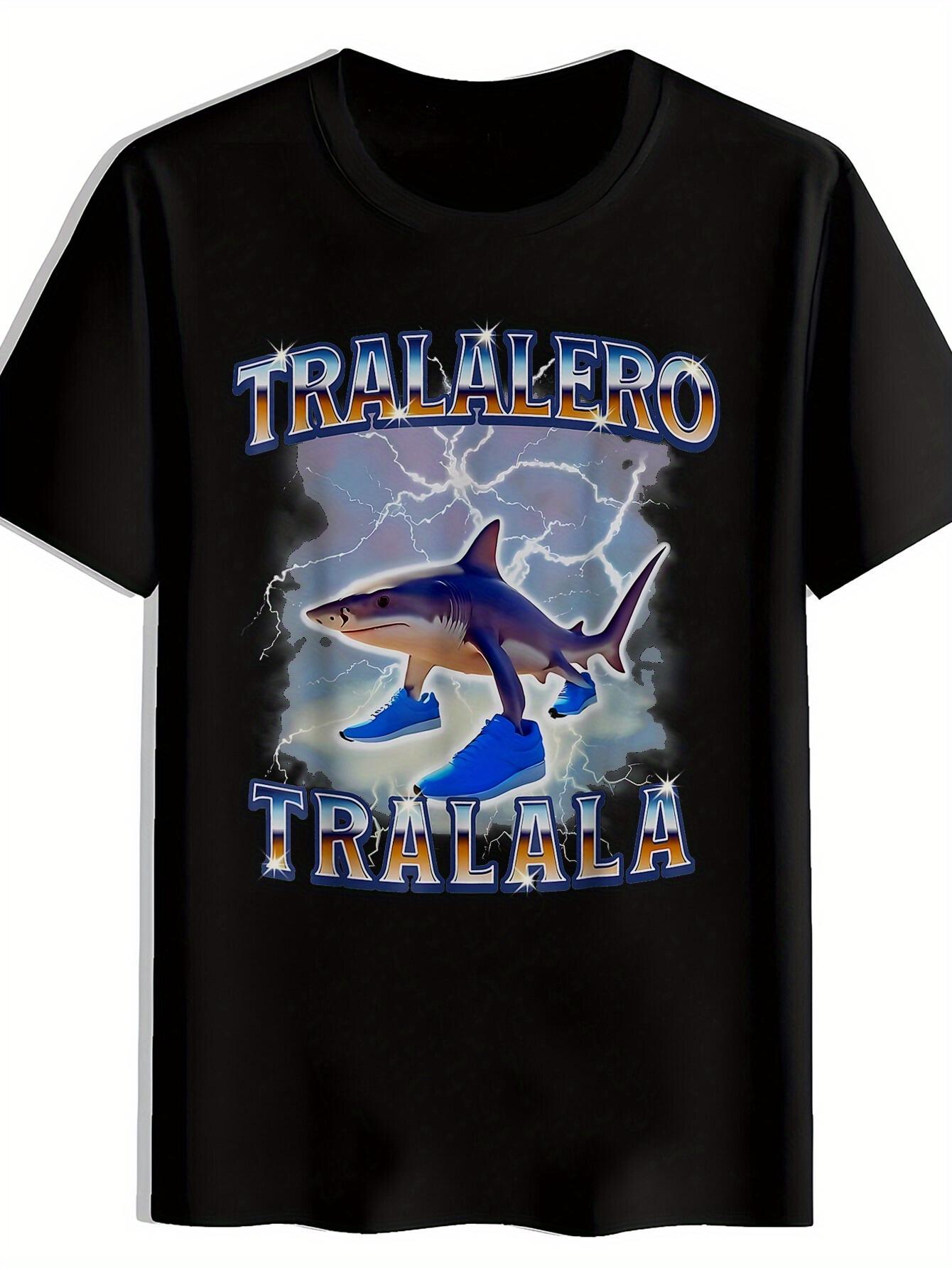 Funny Graphic T-shirt - Shark in Flip-Flops & Lightning Design - Lightweight Quick-Dry Polyester Tee for Beach XL
Funny Graphic T-shirt - Shark in Flip-Flops & Lightning Design - Lightweight Quick-Dry Polyester Tee for Beach XL