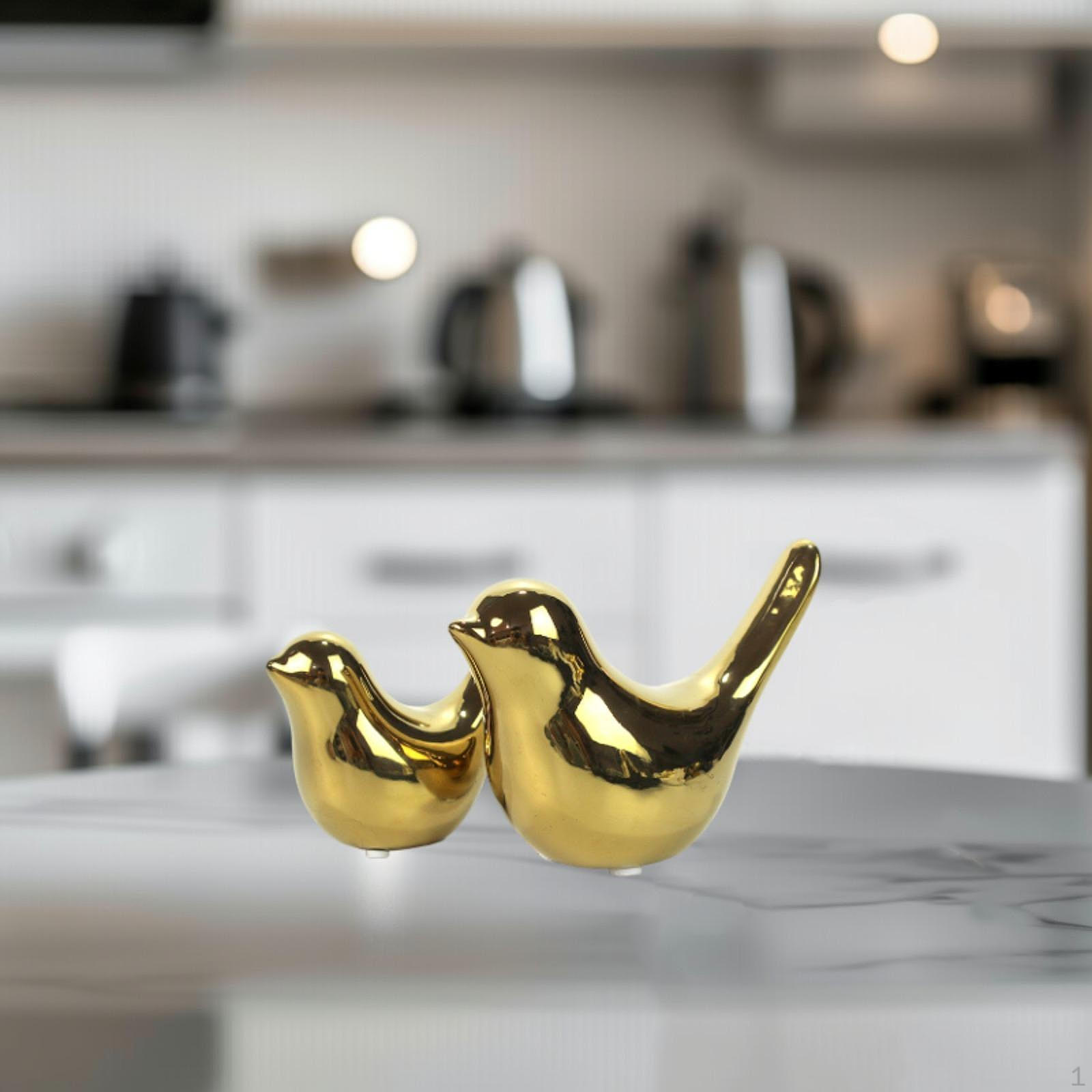 2 шт. Статуэтки птиц, скульптуры животных, художественные поделки, настольное украшение, современное для полки золотой
2 шт. Статуэтки птиц, скульптуры животных, художественные поделки, настольное украшение, современное для полки золотой