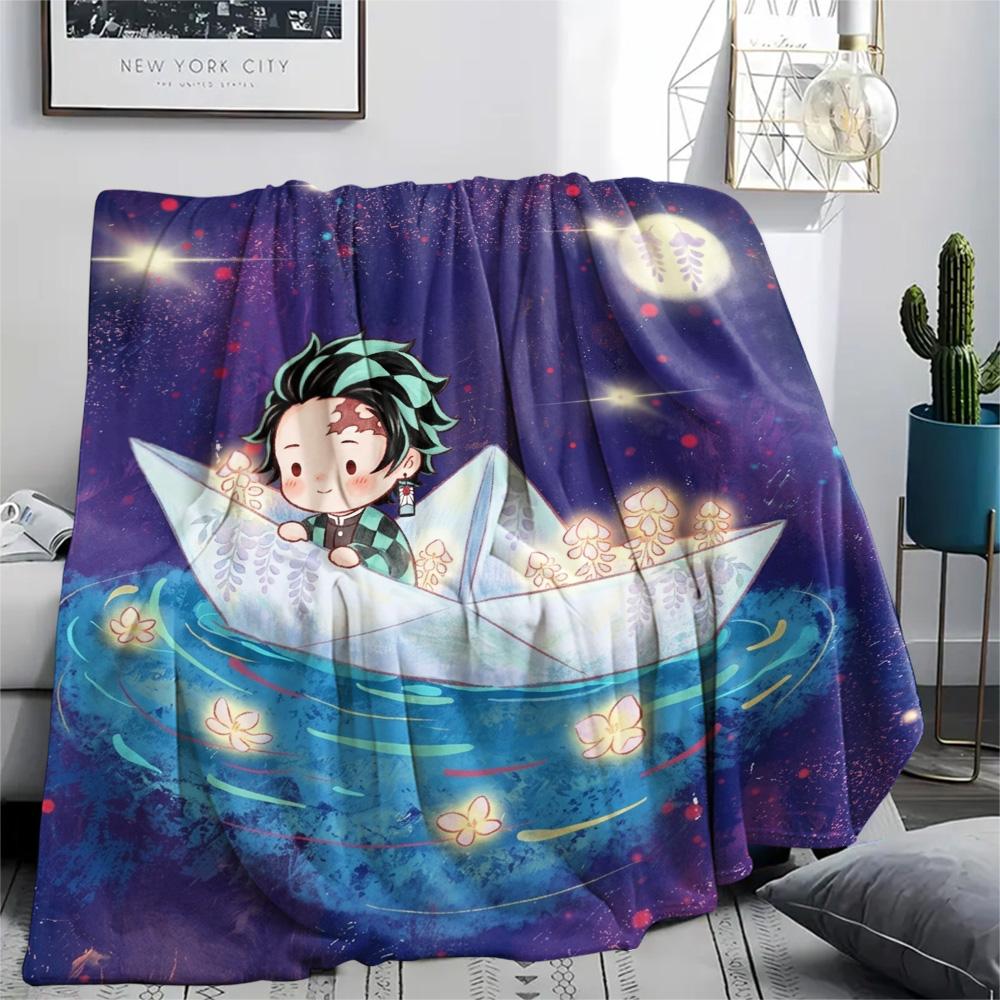 Demon Slayer Tanjiro Print Flannel Blanket, Ultra Soft High Quality All Seasons Warm Throw, Home Decor Cozy Blanket, Perfect Christmas Gift 80cm x 120cm
Demon Slayer Tanjiro Print Flannel Blanket, Ultra Soft High Quality All Seasons Warm Throw, Home Decor Cozy Blanket, Perfect Christmas Gift 80cm x 120cm