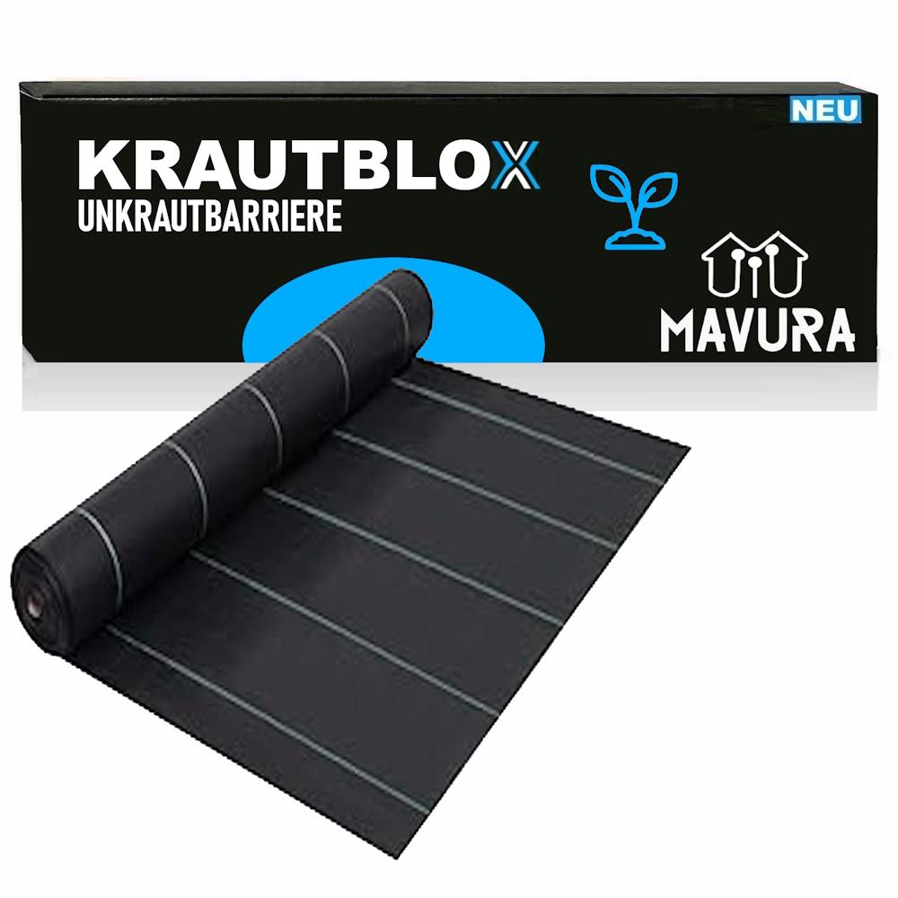 KRAUTBLOX Бур янний фліс Бур яновий бар єр Захист від бур янів Садовий фліс Ґрунтова тканина 10м
KRAUTBLOX Бур янний фліс Бур яновий бар єр Захист від бур янів Садовий фліс Ґрунтова тканина 10м