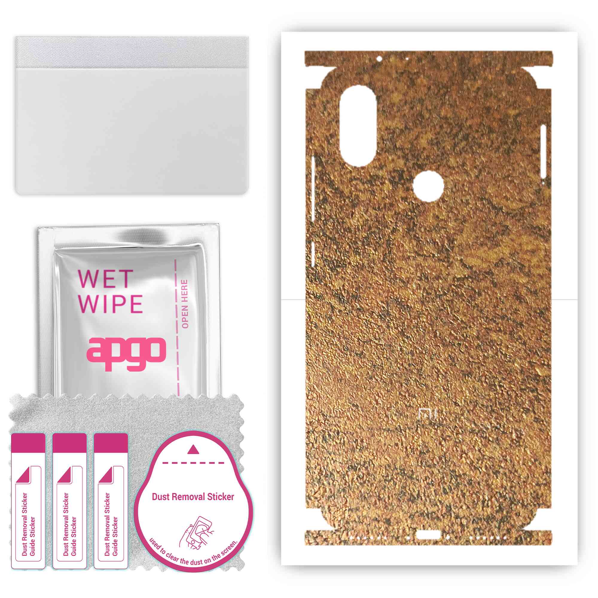 Apgo Protective Skin Sticker для тильної сторони, сумісної з Xiaomi Mi A2 (Mi 6X), Повна плівка, фольга, вініл – іржава мідь з візерунком
Apgo Protective Skin Sticker для тильної сторони, сумісної з Xiaomi Mi A2 (Mi 6X), Повна плівка, фольга, вініл – іржава мідь з візерунком