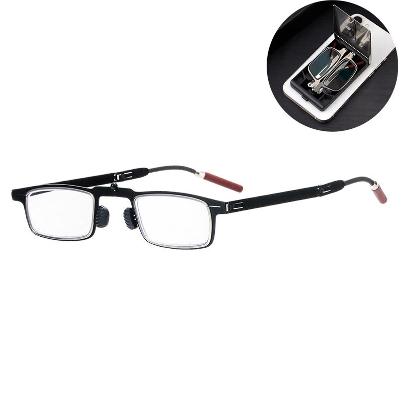 Metal Foldable Reading Glasses Men Women Portable Lightweight Presbyopia Glasses Male Folding Anti-blue Light Eyeglasses +200 чёрный
Metal Foldable Reading Glasses Men Women Portable Lightweight Presbyopia Glasses Male Folding Anti-blue Light Eyeglasses +200 чёрный