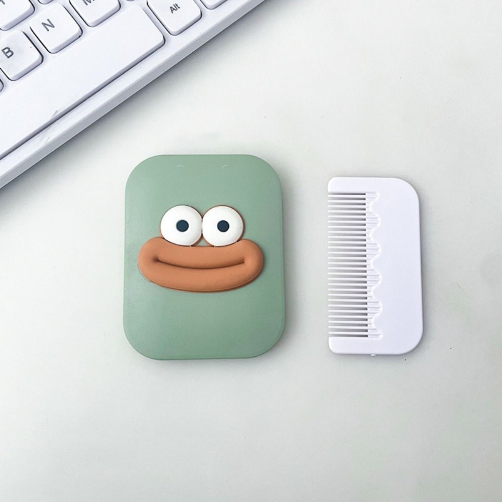 Creative Cartoon Big Mouth Dressing Mirror Funny Flip Small Mirror Women зелёный
Creative Cartoon Big Mouth Dressing Mirror Funny Flip Small Mirror Women зелёный