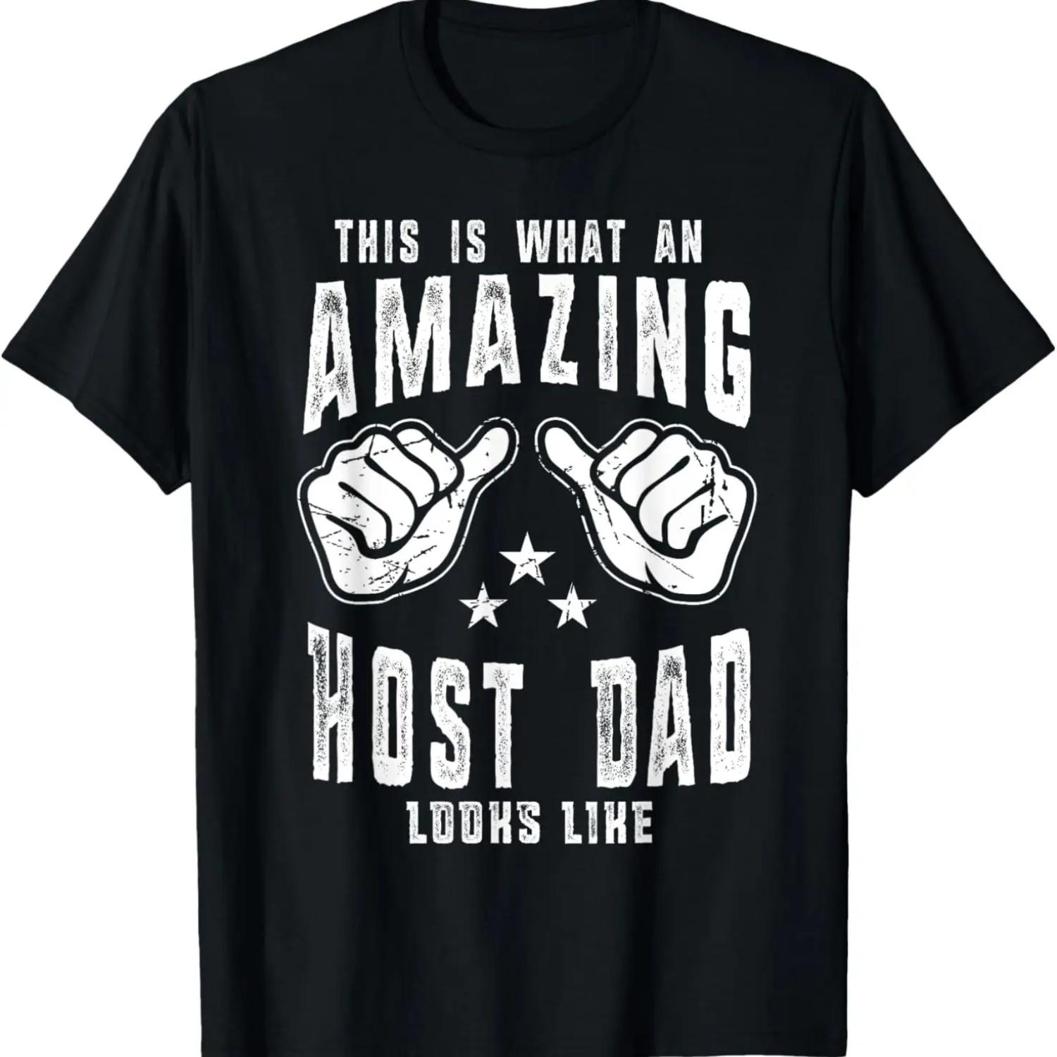 This Is What An Amazing Host Dad Looks Like Humor For Dad T-Shirt XXXXXL чёрный
This Is What An Amazing Host Dad Looks Like Humor For Dad T-Shirt XXXXXL чёрный