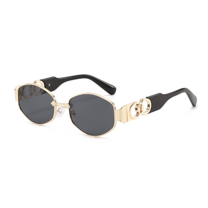 Retro Metal Oval Glasses for Men and Women Fashion High-end Trend Sun Protection Sunshade Outdoor Sunscreen Eyewear C1
Retro Metal Oval Glasses for Men and Women Fashion High-end Trend Sun Protection Sunshade Outdoor Sunscreen Eyewear C1