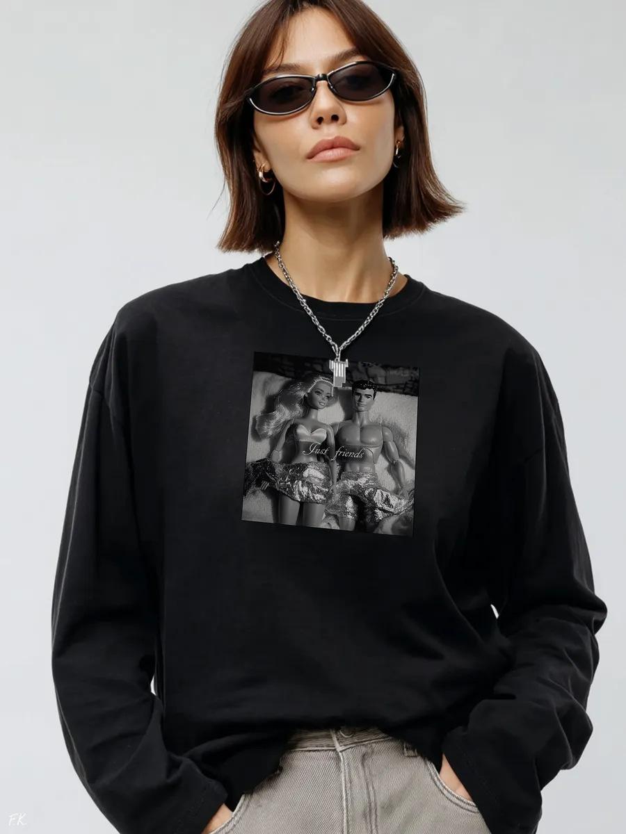 100% cotton t-shirt niche popular fun age reduction autumn chic printed meat cover top XXXL чорний
100% cotton t-shirt niche popular fun age reduction autumn chic printed meat cover top XXXL чорний