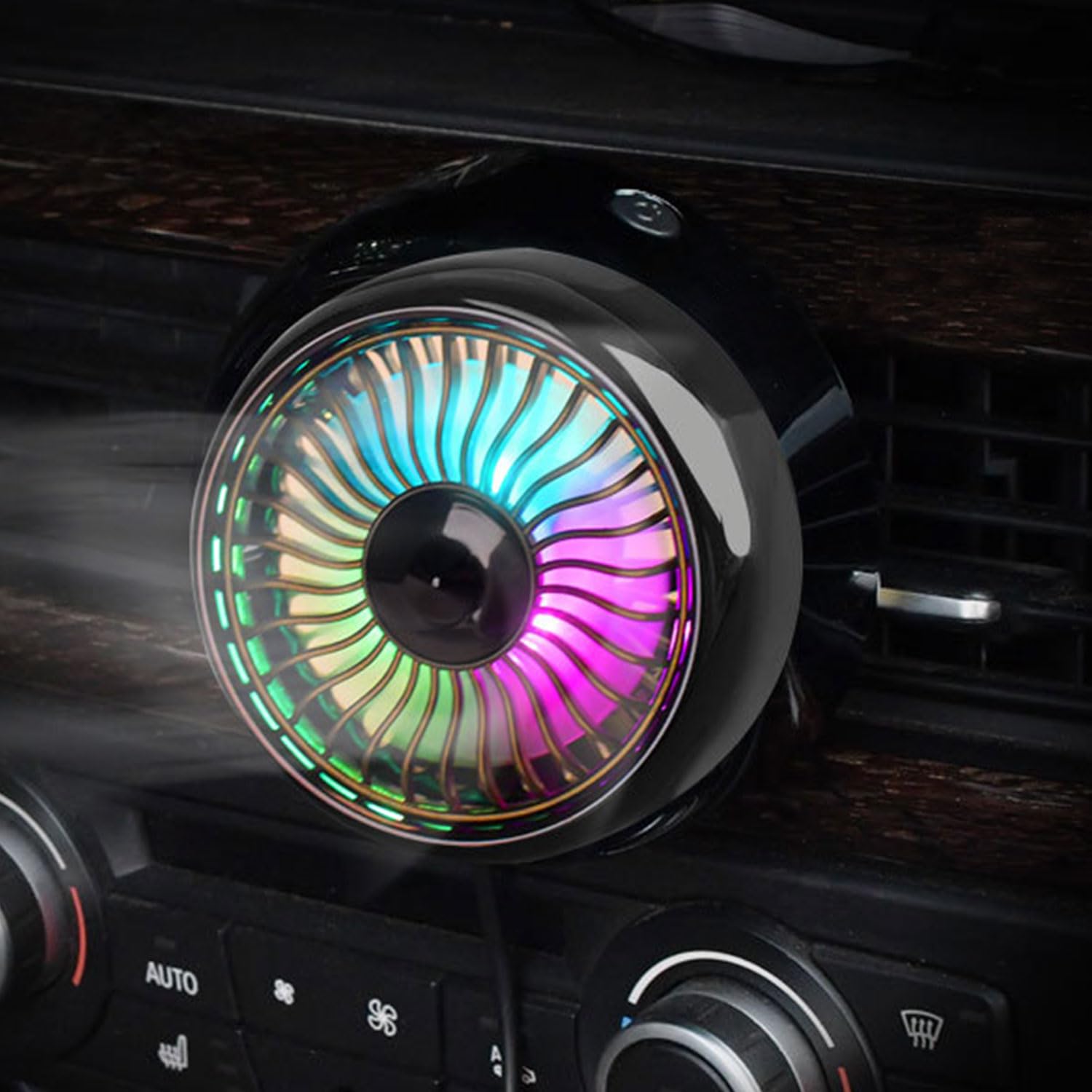 Car Fan Circulator Air Conditioner Louver Tabletop Car Fan USB Compact 3 Level Air Flow Adjustment Angle Adjustable LED Light Included
Car Fan Circulator Air Conditioner Louver Tabletop Car Fan USB Compact 3 Level Air Flow Adjustment Angle Adjustable LED Light Included