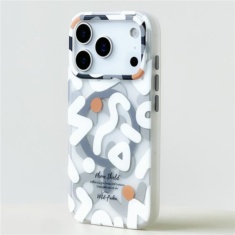 Trendy Graffiti Pattern for Magsafe Wireless Charge Case For iPhone 17Air 17Pro 16 15 17Pro Max Matte Shockproof Magnetic Cover For iPhone 17Pro Max
Trendy Graffiti Pattern for Magsafe Wireless Charge Case For iPhone 17Air 17Pro 16 15 17Pro Max Matte Shockproof Magnetic Cover For iPhone 17Pro Max