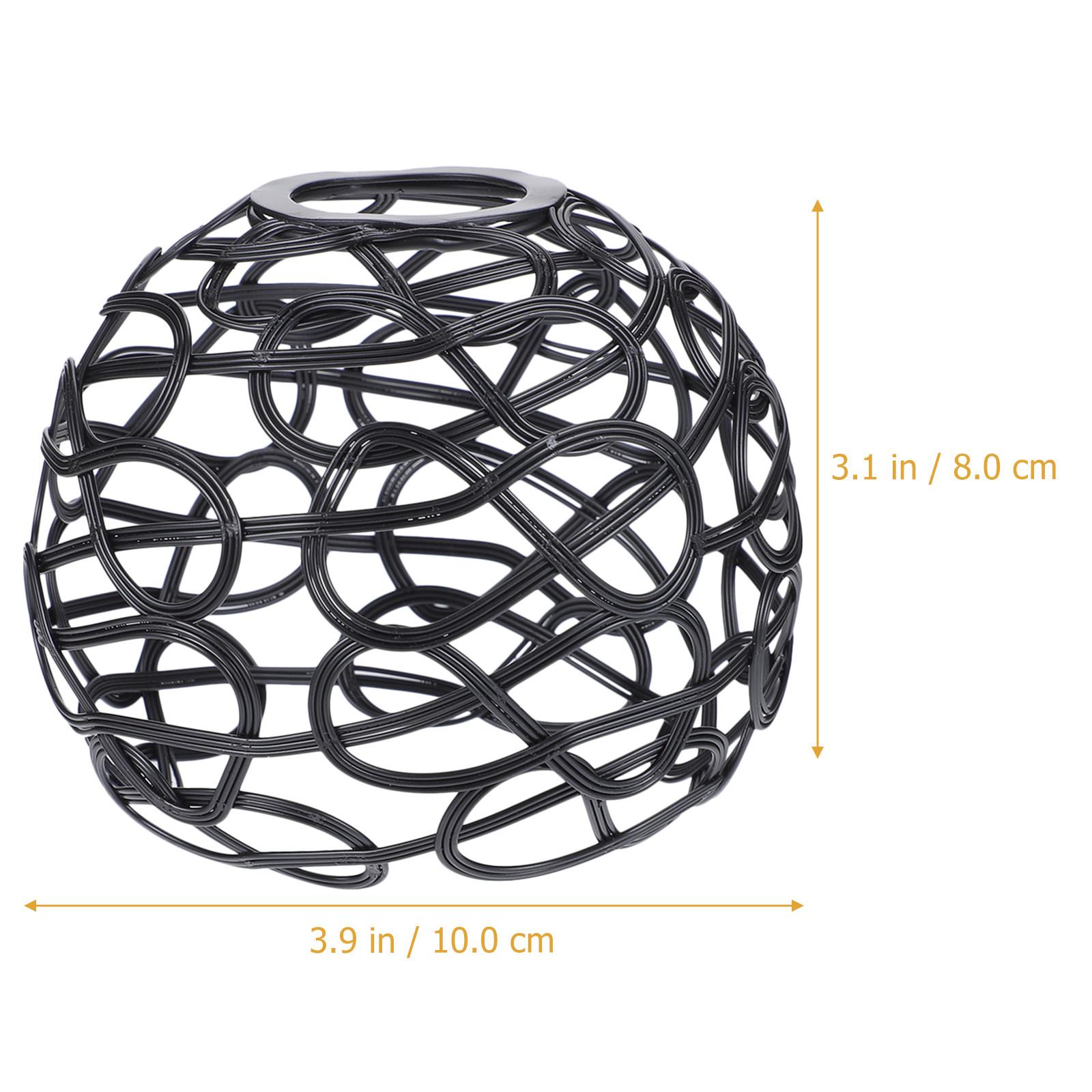 Hollow Out Metal Lamp Shade Black Decorative Lampshade Replacement for Pendant Hanging Table Ceiling Light Cover
Hollow Out Metal Lamp Shade Black Decorative Lampshade Replacement for Pendant Hanging Table Ceiling Light Cover