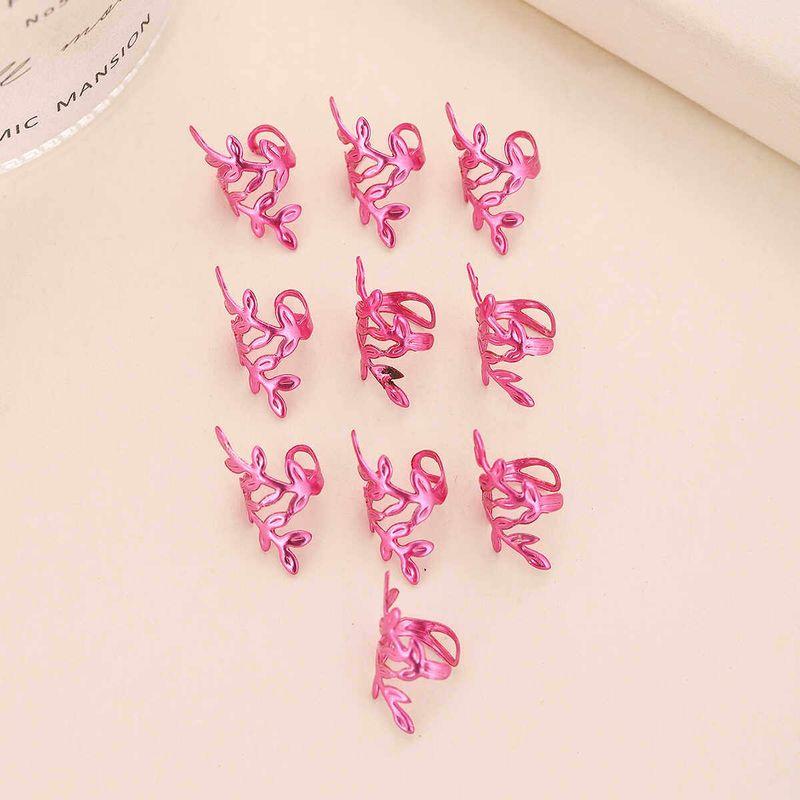 European and American Style Personalized Wig Accessories, Braided Hair Clips, Natural Stone Pendants, Dopamine Dreadlock Spring Hair Clips Set of 10 Pink Leaves
European and American Style Personalized Wig Accessories, Braided Hair Clips, Natural Stone Pendants, Dopamine Dreadlock Spring Hair Clips Set of 10 Pink Leaves
