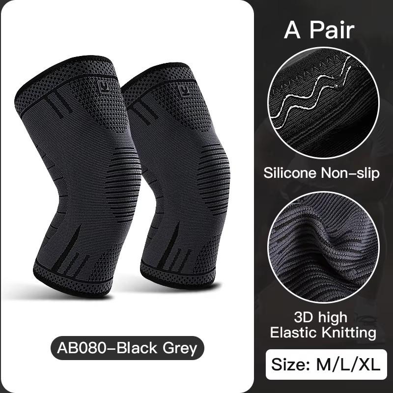 Durable And Safe 1 Pair Compression Knee Support Sleeve Elastic Breathable Knee Pads Brace Springs Gym Sports Protector Basketball Volleyball Run L
Durable And Safe 1 Pair Compression Knee Support Sleeve Elastic Breathable Knee Pads Brace Springs Gym Sports Protector Basketball Volleyball Run L