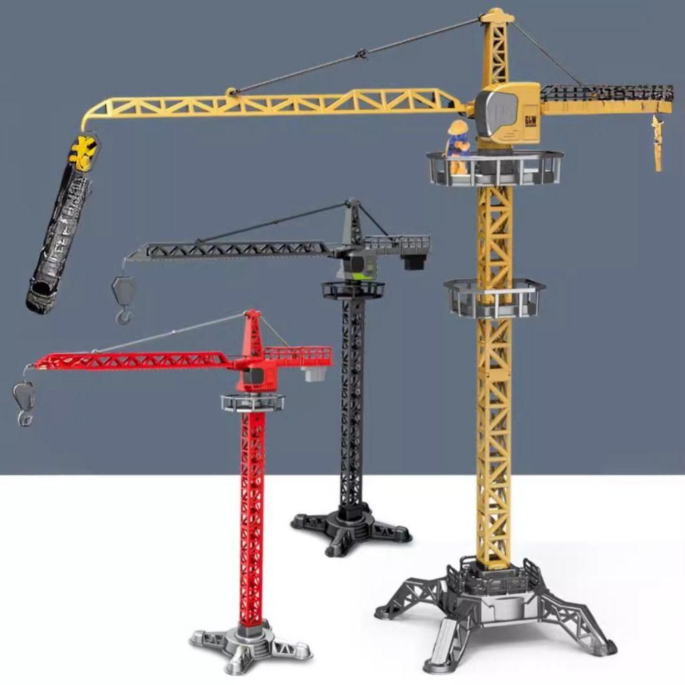 Simulation Tower Crane Model Lifting Tower Car Construction Model Children Toy червоний
Simulation Tower Crane Model Lifting Tower Car Construction Model Children Toy червоний