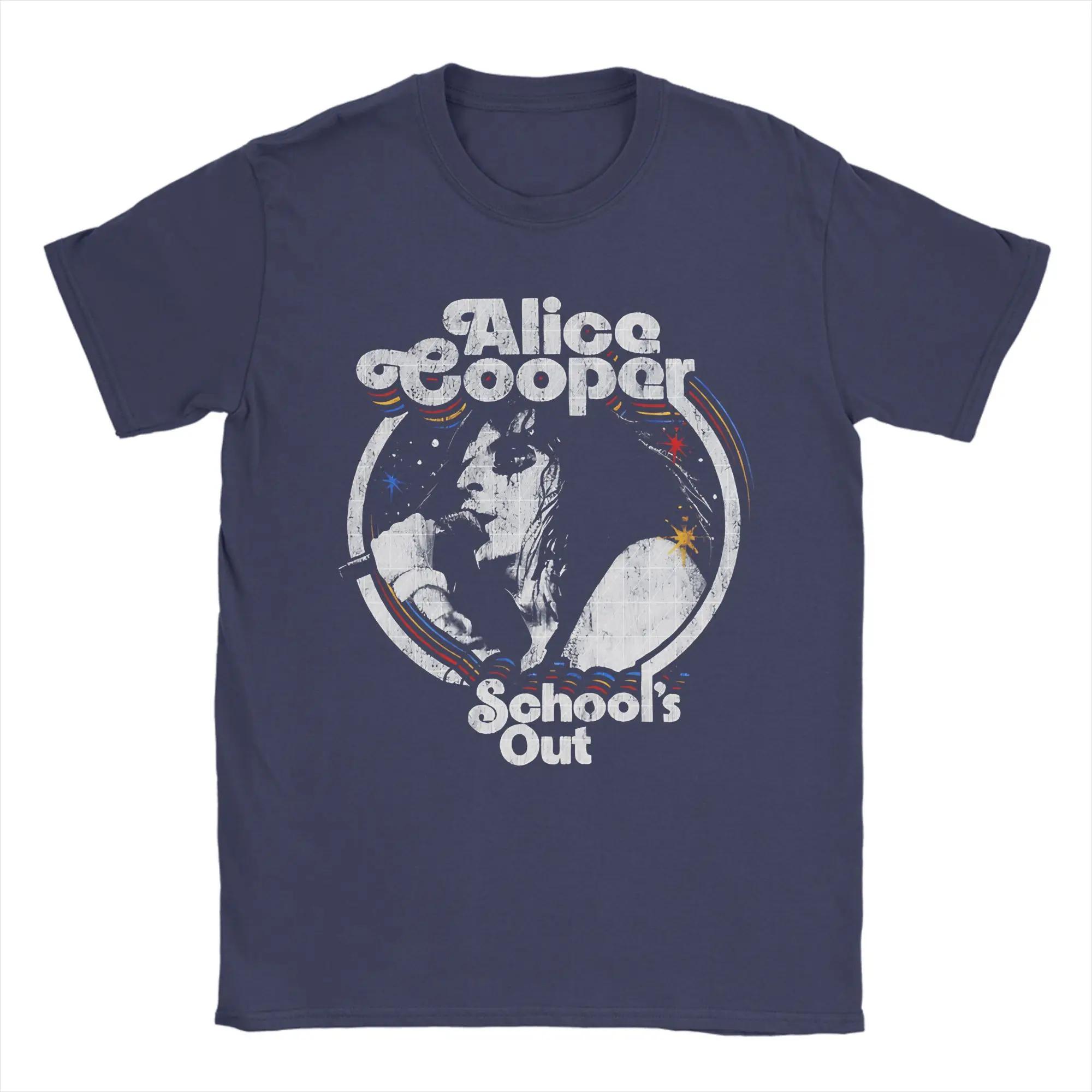 Alice Cooper Band TShirt Beach Leisure TShirts Mens Cotton O Neck S4XL Clothes ShortSleeved Vintage Tops 4XL
Alice Cooper Band TShirt Beach Leisure TShirts Mens Cotton O Neck S4XL Clothes ShortSleeved Vintage Tops 4XL