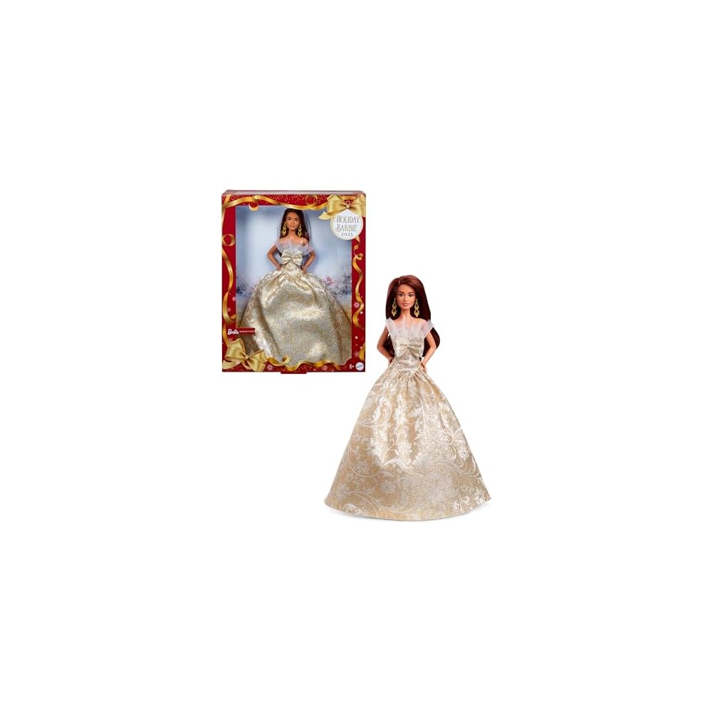 Barbie Holiday Barbie Long Hair Signature Black Doll Playset for Kids Age 6 and Up
Barbie Holiday Barbie Long Hair Signature Black Doll Playset for Kids Age 6 and Up